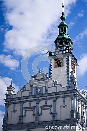 Chelmno Poland town centre heritage building Stock Photo