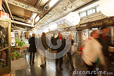 Chelsea Market Editorial Stock Photo