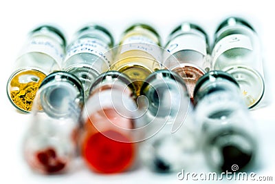 Chemical complexes Stock Photo