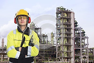 Chemical engineer Stock Photo