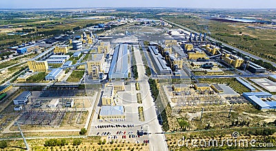 Chemical factory china Stock Photo