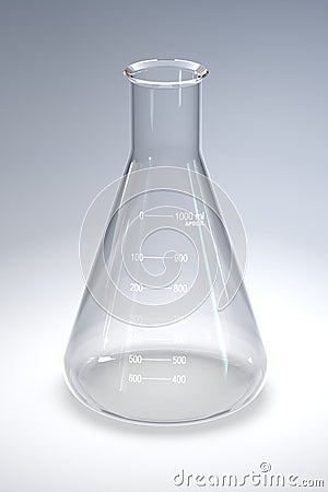 Chemical Laboratory Glassware Stock Photo