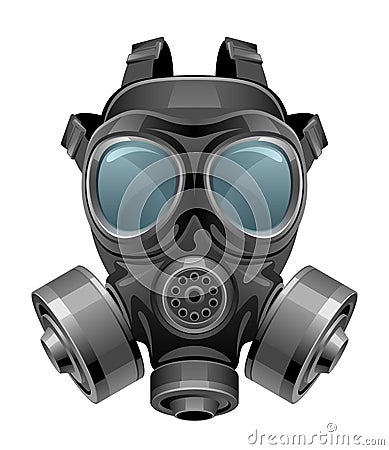 Chemical mask Vector Illustration