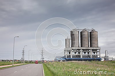 Chemical plant Stock Photo