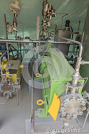Chemical Pump Stock Photo