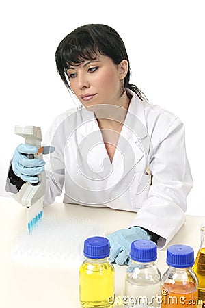 Chemist or Pharmacologist Stock Photo