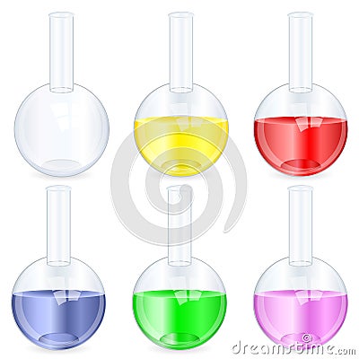 Chemistry beaker Vector Illustration