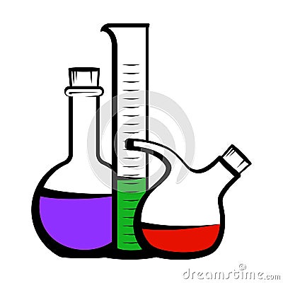 Chemistry icon Vector Illustration