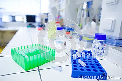 Chemistry lab Stock Photo