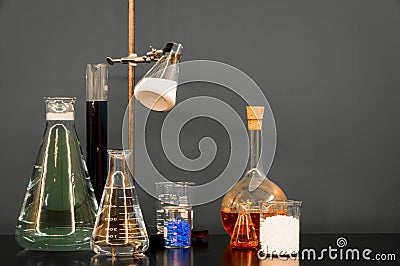 Chemistry Set Stock Photo
