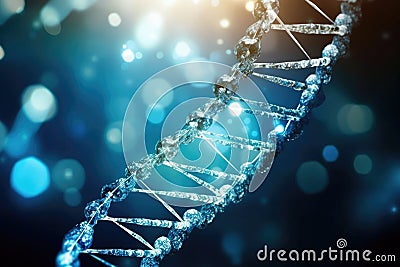 Molecular medicine scientific genetic biotechnology biology gene chromosome evolution technology science Stock Photo