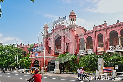 Chennai, India - July 14, 2023: Public Works Department Building in Chennai, India Editorial Stock Photo