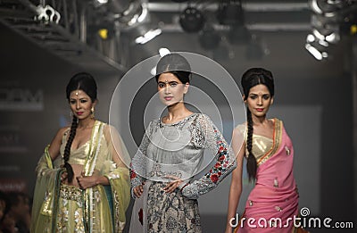 Chennai International Fashion Week 2012 Editorial Stock Photo