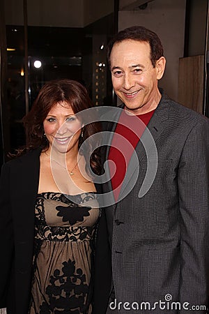 Cheri Oteri and Paul Reubens at the HBO Editorial Stock Photo