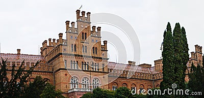 Chernivtsi national university Stock Photo