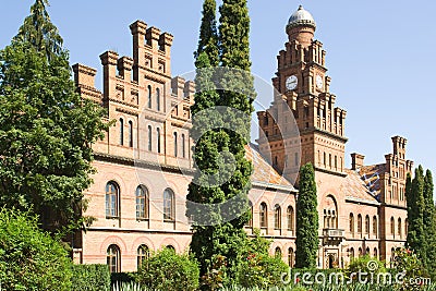 Chernivtsi National University Stock Photo