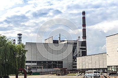 The Chernobyl nuclear power plant Editorial Stock Photo