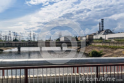 The Chernobyl nuclear power plant Editorial Stock Photo