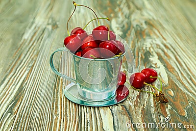 Cherries (Prunus avium) Stock Photo