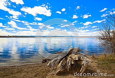 Cherry Creek Reservoir, Aurora Colorado Stock Photo