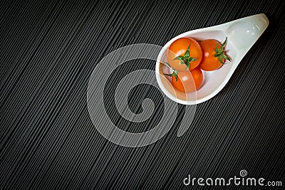 Cherry tomatoes Stock Photo