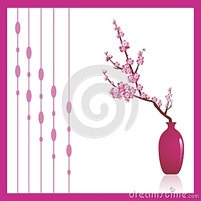 Cherry tree Vector Illustration