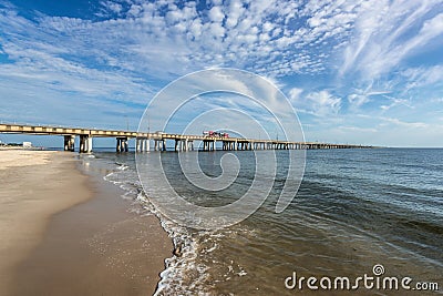 Chesapeake Bay Bridge Stock Photo