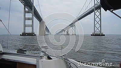 Chesapeake Bay Bridge Stock Photo