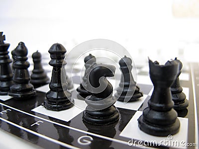 Chess Board Stock Photo