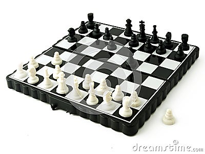 Chess board Stock Photo