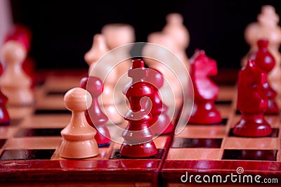Chess Board Stock Photo