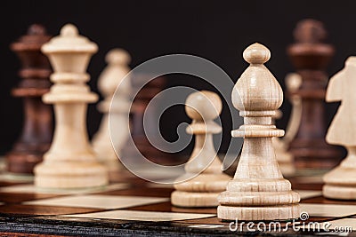 Chess board Stock Photo