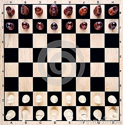 Chess board Stock Photo