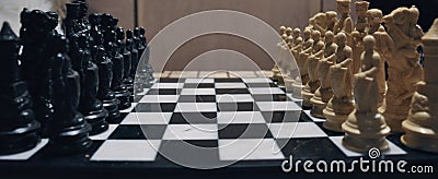 Chess board Stock Photo