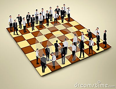 Chess board Stock Photo