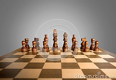 Chess Challenge Stock Photo