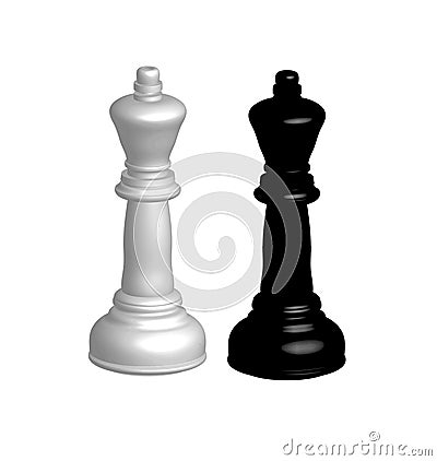 Chess figures. Stock Photo