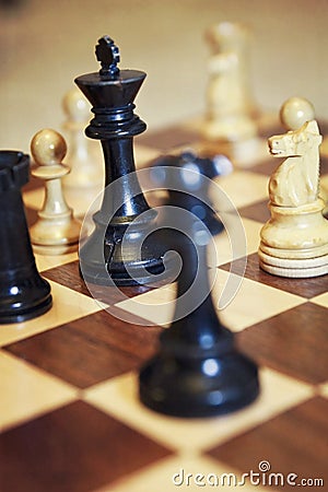 Chess Game Stock Photo