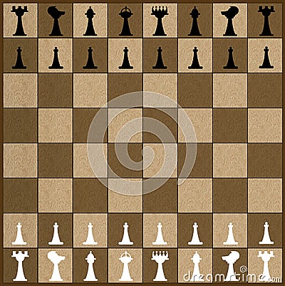 Chess Game Stock Photo