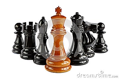 Chess isolated Stock Photo