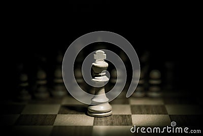 Chess king Stock Photo