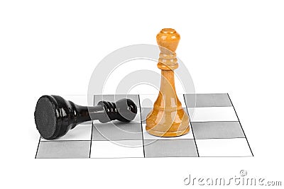 Chess kings Stock Photo