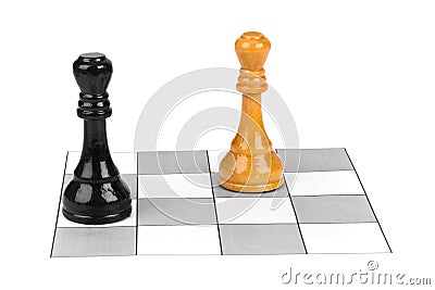 Chess kings Stock Photo