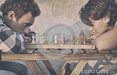 Chess Stock Photo