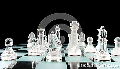 Chess - My Move I think Stock Photo