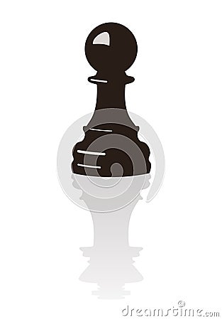 vector chess pawn Vector Illustration