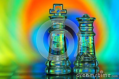 Chess Pieces Stock Photo