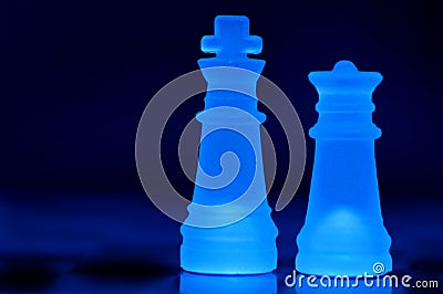 Chess Pieces Stock Photo