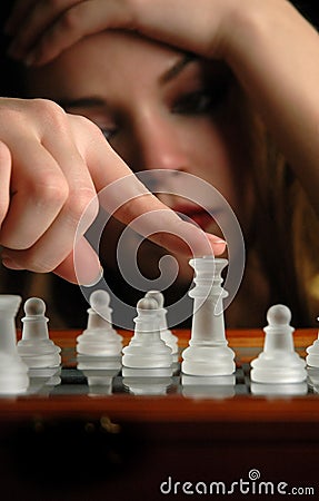 Chess pieces-8 Stock Photo