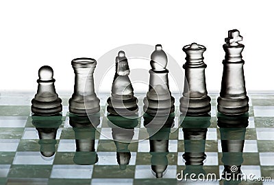 Chess team Stock Photo